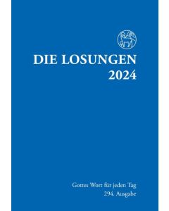 Losungen 2024 dunkelblau, Normalausgabe