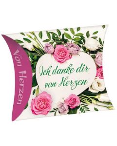 Schafmilchseife Herz "Ich danke dir von Herzen"