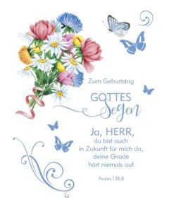 Faltkarten - Geburtstag 10er Set