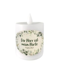 LED-Dauerkerze " Der Herr ist mein Hirte"