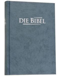 Die Bibel - Taschenbibel, grau-blau