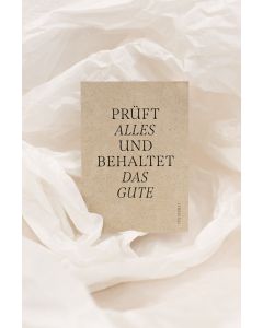 270123 - Prüft alles und behaltet das Gute | CB Buchshop