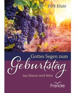 Gottes Segen zum Geburtstag