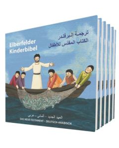 Verteilpaket Elb. Kinderbibel NT deutsch-arabisch 5er Paket