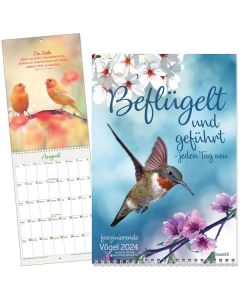 Beflügelt und geführt 2024 - jeden Tag neu