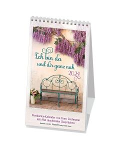 Ich bin da und dir ganz nah 2024 - Postkartenkalender