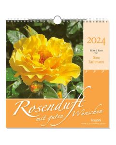 Rosenduft mit guten Wünschen 2024