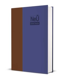 NeÜ Bibel.heute - Standard - zweifarbig Braun/Blau |CB-Buchshop | 271307000