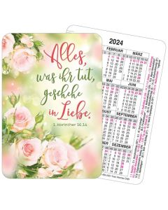 Jahreslosung 2024 - Spielkartenkalender