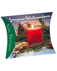 Schafmilchseife Herz "Gesegnete Weihnachten"