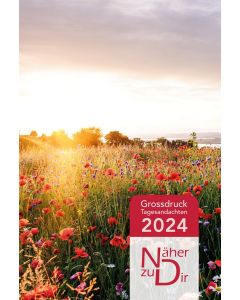 Näher zu Dir 2024 - Buchkalender Großdruck
