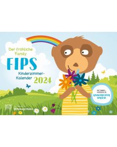 Der fröhliche Family-Fips Kinderzimmer-Kalender 2024