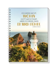 480003519 - Ich weiß nicht, wohin Gott mich führt Notizbuch | CB Buchshop