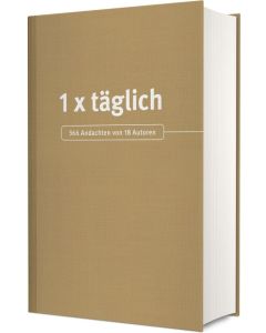 1x täglich