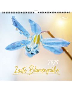 Zarte Blumengrüße - Posterkalender 2026