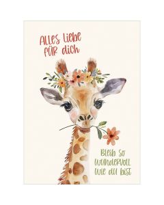 Postkarte 4 Ex.- Alles Liebe für dich