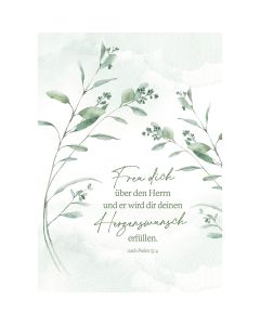 Postkarte 12 Ex.- Freu dich über den Herrn