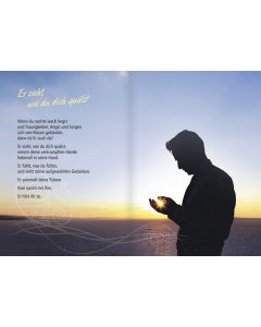 Gott nimmt deine Sorgen auf sein Herz