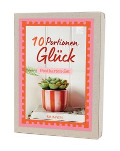 10 Portionen Glück / Postkarten-Set