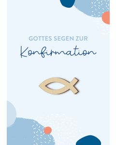 Faltkarte Gottes Segen zur Konfirmation
