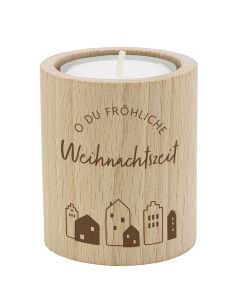 O du fröhliche Weihnachtszeit - Teelichthalter