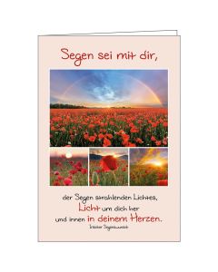 Faltkarte Segen sei mit dir