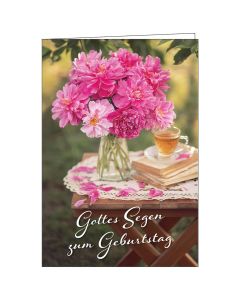 Faltkarte Gottes Segen zum Geburtstag