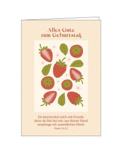 Faltkarte Alles Gute zum Geburtstag