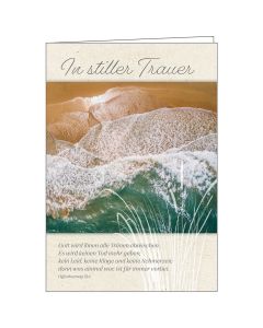 Faltkarte In stiller Trauer