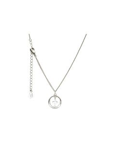 Halskette - Kreuz in Ring