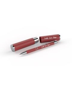 Kugelschreiber im Etui 'Faith Love Hope'