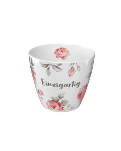 Tasse 'Einzigartig' [Rosa Rosen]