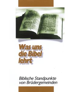 Was uns die Bibel lehrt