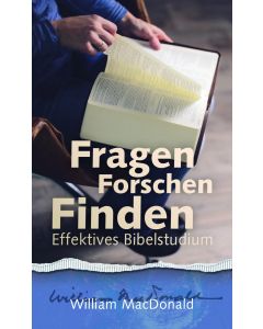 Fragen - forschen - finden - William MacDonald | CB-Buchshop | 255482000