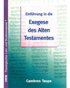 Einführung in die Exegese des Alten Testaments