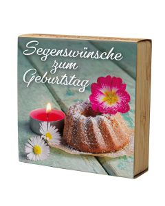 480007121 - Segenswünsche zum Geburtstag  - Teelichhalter | CB Buchshop