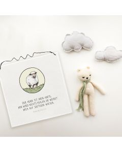 7186078 Holzschild klein - Der Herr ist mein Hirte | CB Buchshop