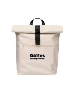 Laptop-Rucksack 'Gottes Bodenpersonal'