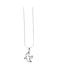 Kette mit Anhänger "Taube " - silber