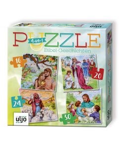 4-in-1-Puzzle Bibel-Geschichten