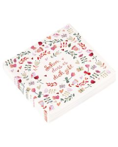 907020151 - Du bist ein Geschenk Serviette | CB Buchshop