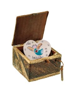 Handschmeichler Herz "Sei behütet" in Box