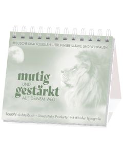 485728 - mutig und gestärkt Aufstellbuch | CB Buchshop
