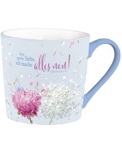 Tasse Jahreslosung Gott spricht: Siehe, ich mache alles neu!