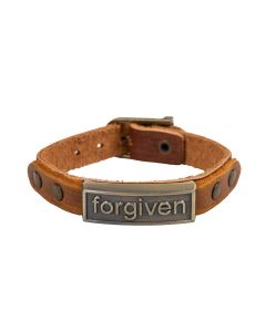 6496154 Leder-Armband forgiven | CB Buchshop