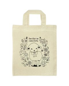 6497029-Baumwolltasche Schäfchen zum Ausmalen | CB Buchshop