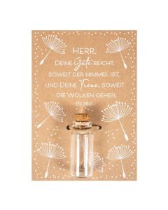 Geschenkgläschen Pusteblume - 6494201 | cb-buchshop.de
