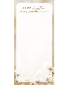 339302007 - Küchen-Notizblock Notizen – Schleierkraut | cb-buchshop.de