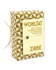 Schafmilchseife Wohltat / Zirbe 150 g