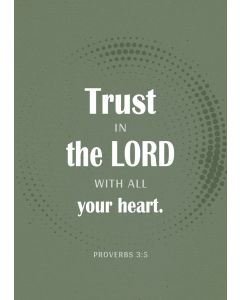 Postkarte Vertraue 12 Ex.